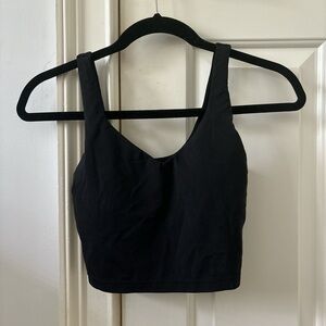 OFFLINE Aerie Black V Neck Top